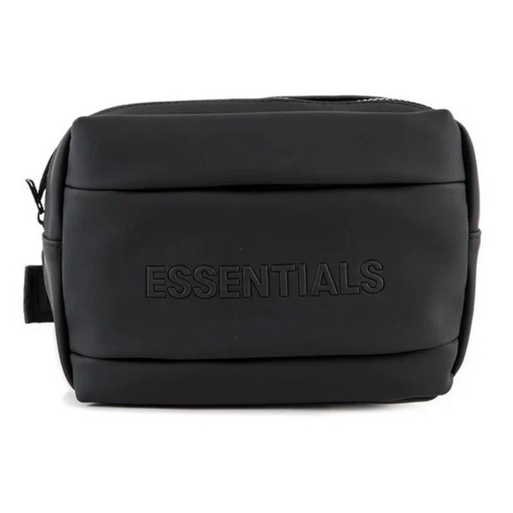 Essentials Other - ESSENTIALS bag Black Crossbody Bag Minimalist Logo Streetwear Shoulder Pouch